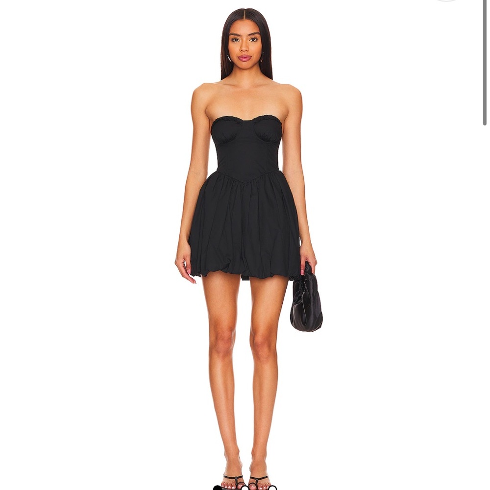 Flynn Mini Dress in Black